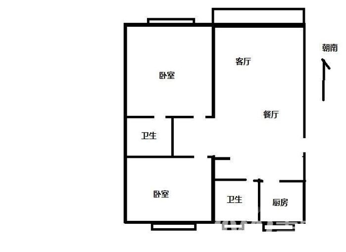 新出精品小户型,三和花园,精装小两房,好房子,您还犹豫什么呢